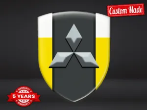 Mitsubishi Autosticker Business Universal Modern Professionell